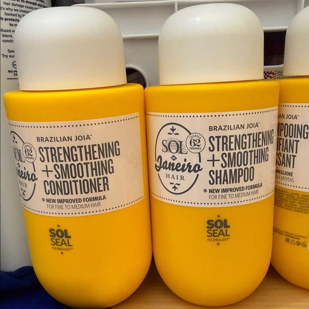 Sol de Janeiro shampoo and conditioner set